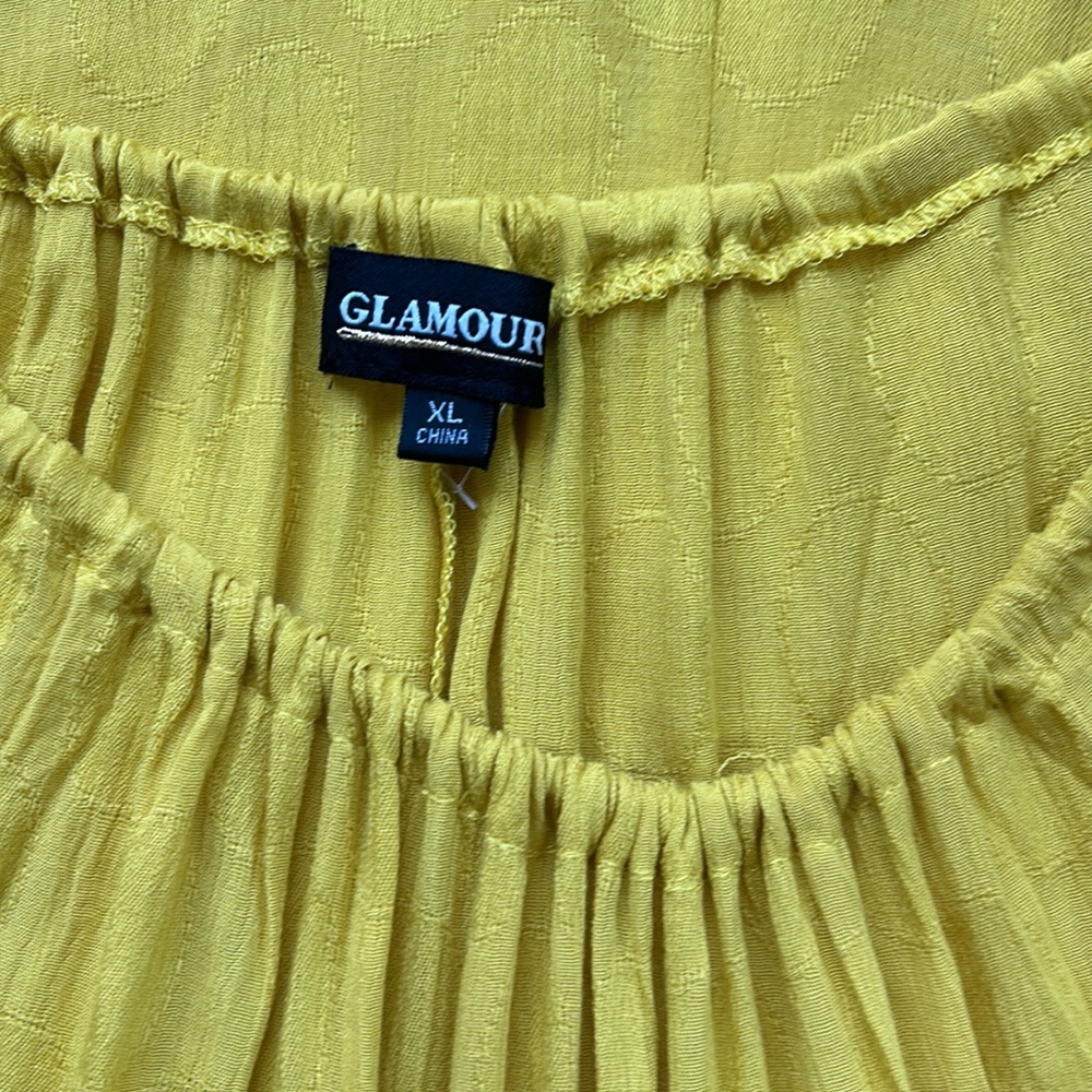 Midi to Maxi Glamour Yellow Dress - Picture 3 of 4